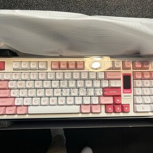 Pink Akko Gaming Keyboard